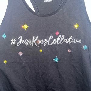 Jess King Collective Hand Rhinestoned TankTop
